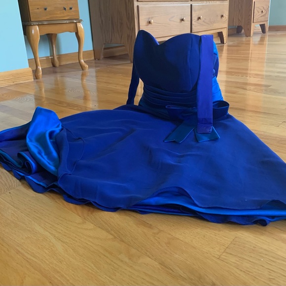 Royal Blue Formal Dress Size 6 – Wedding Guest / Evening Dress - Picture 6 of 11